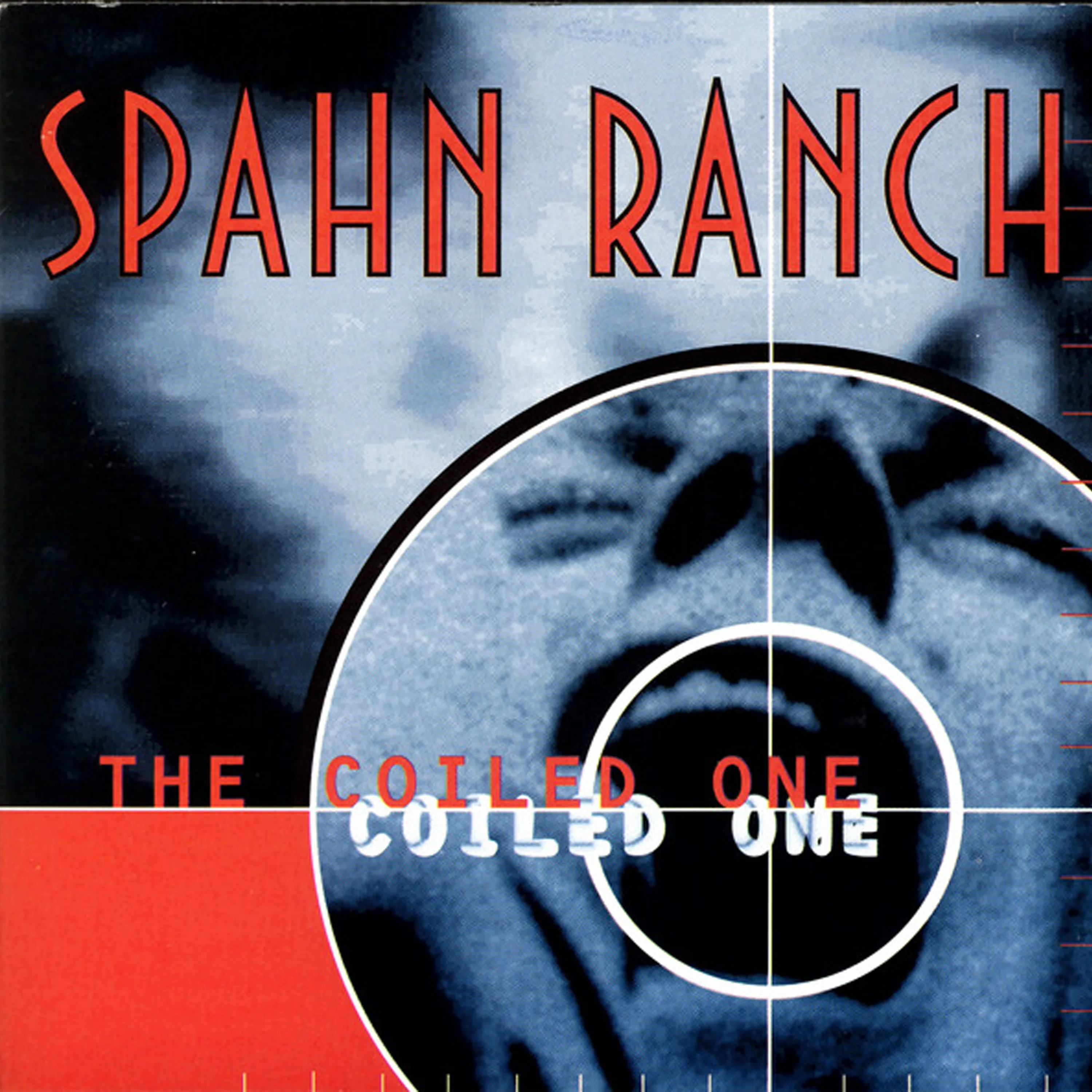 Official album cover art for the release The Coiled One by Spahn Ranch