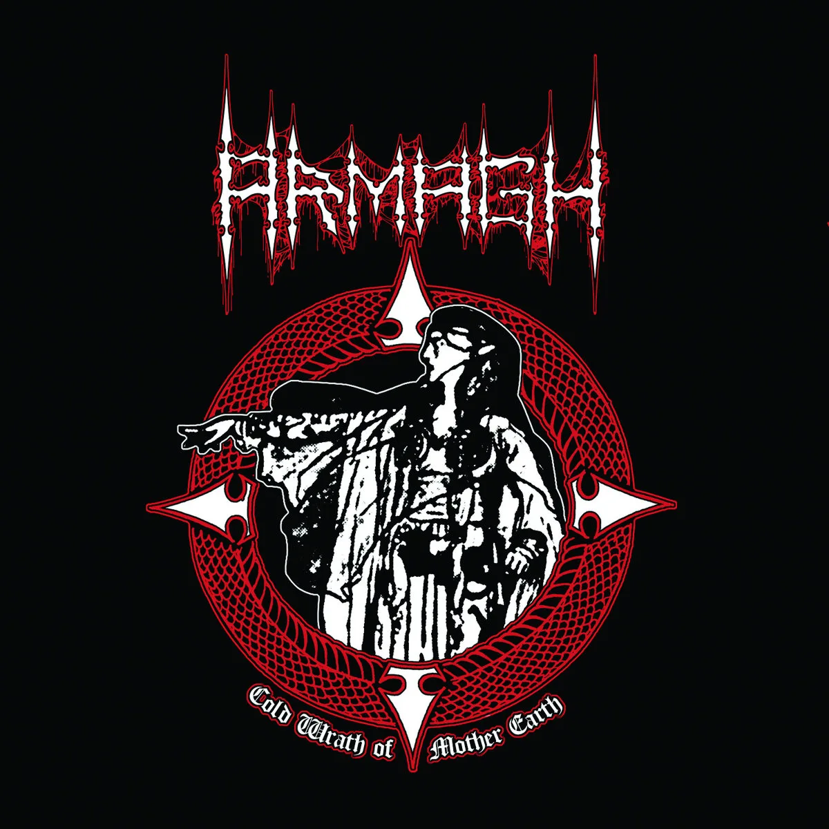 Official album cover art for the release Cold Wrath of Mother Earth by Armagh