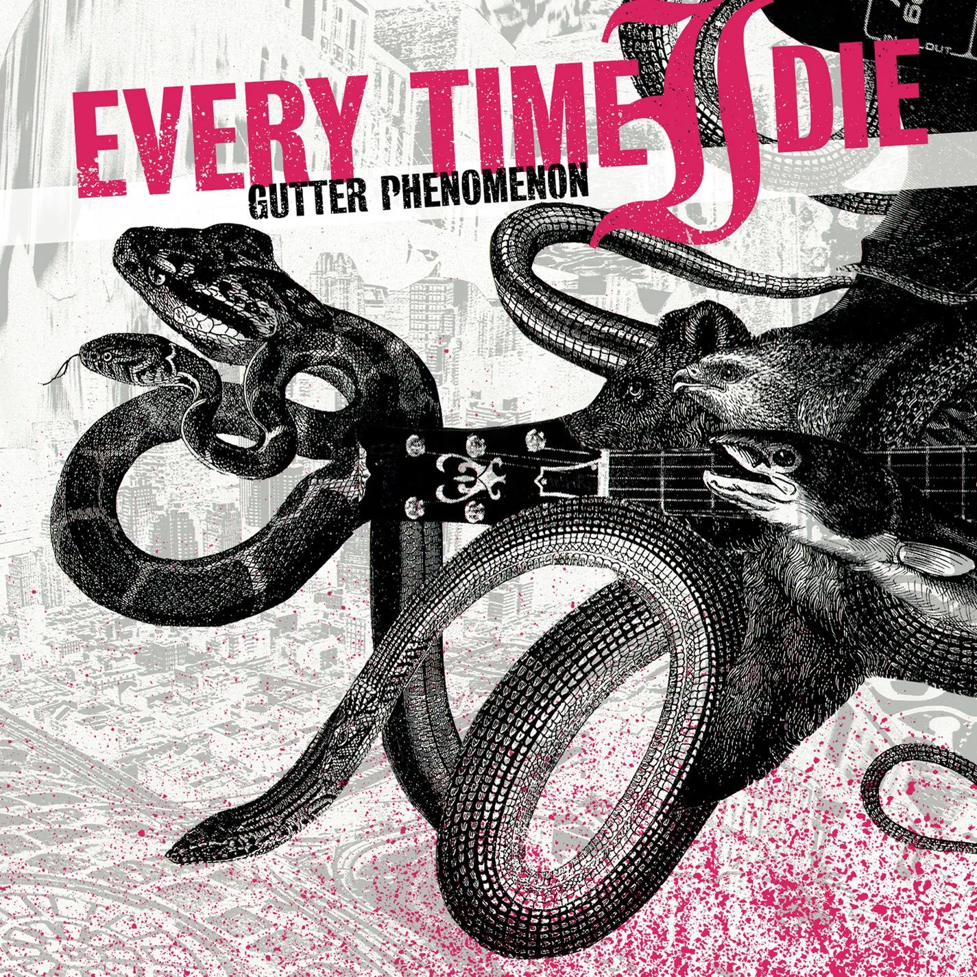 Official album cover art for the release Gutter Phenomenon by Every Time I Die