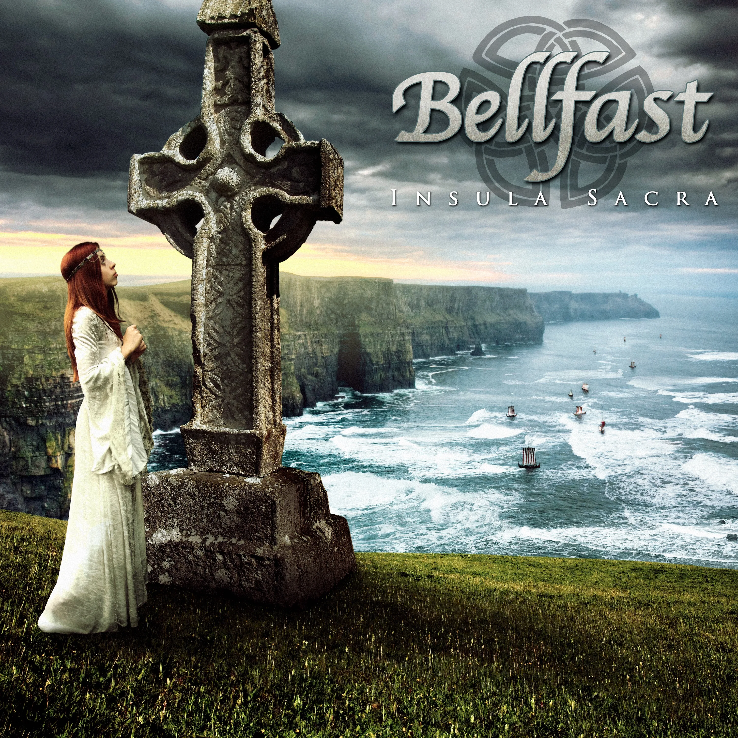 Official album cover art for the release Insula Sacra by Bellfast