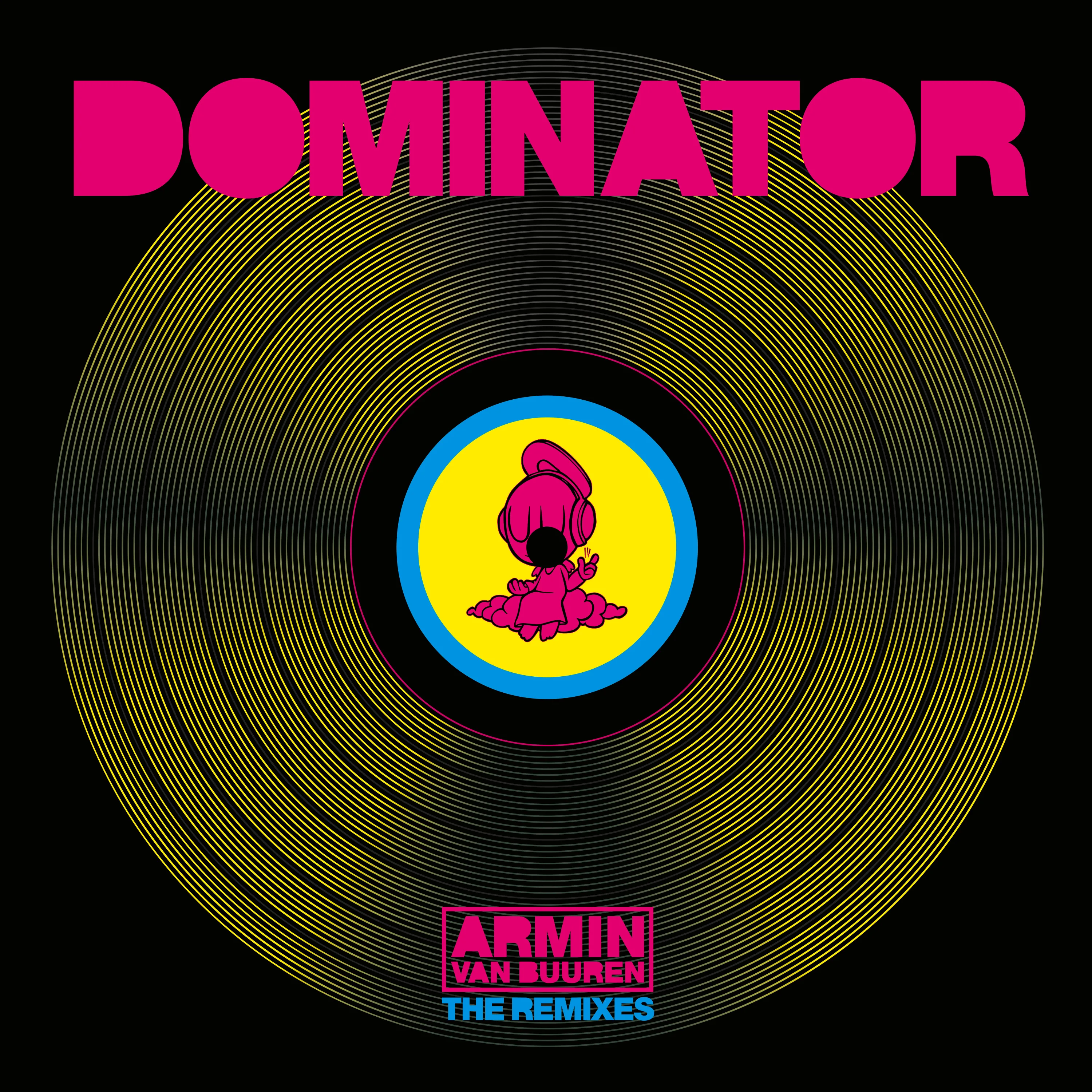 Official album cover artwork for Dominator (remixes) by Human Resource