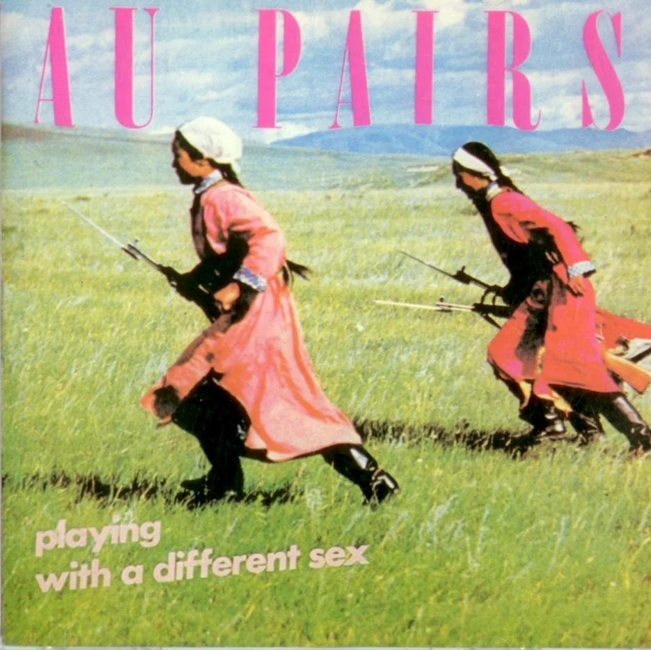 Official album cover art for the release Playing With a Different Sex by Au Pairs