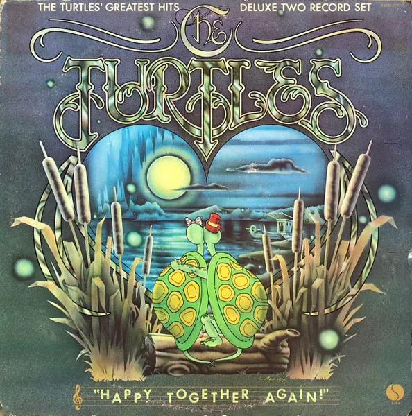 Official album cover artwork for "Happy Together Again!" by The Turtles