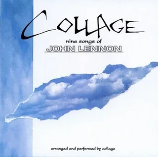 Official album cover art for the release Nine Songs of John Lennon by Collage