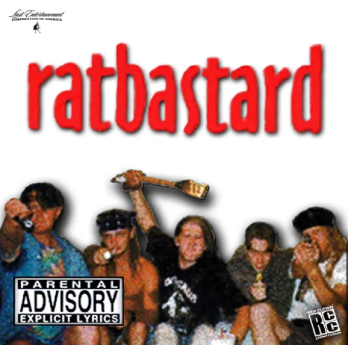 Official album cover art for the release ratbastard by ratbastard