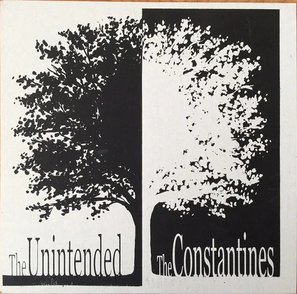 Official album cover art for the release Constantines Play Young / Unintended Play Lightfoot by Constantines