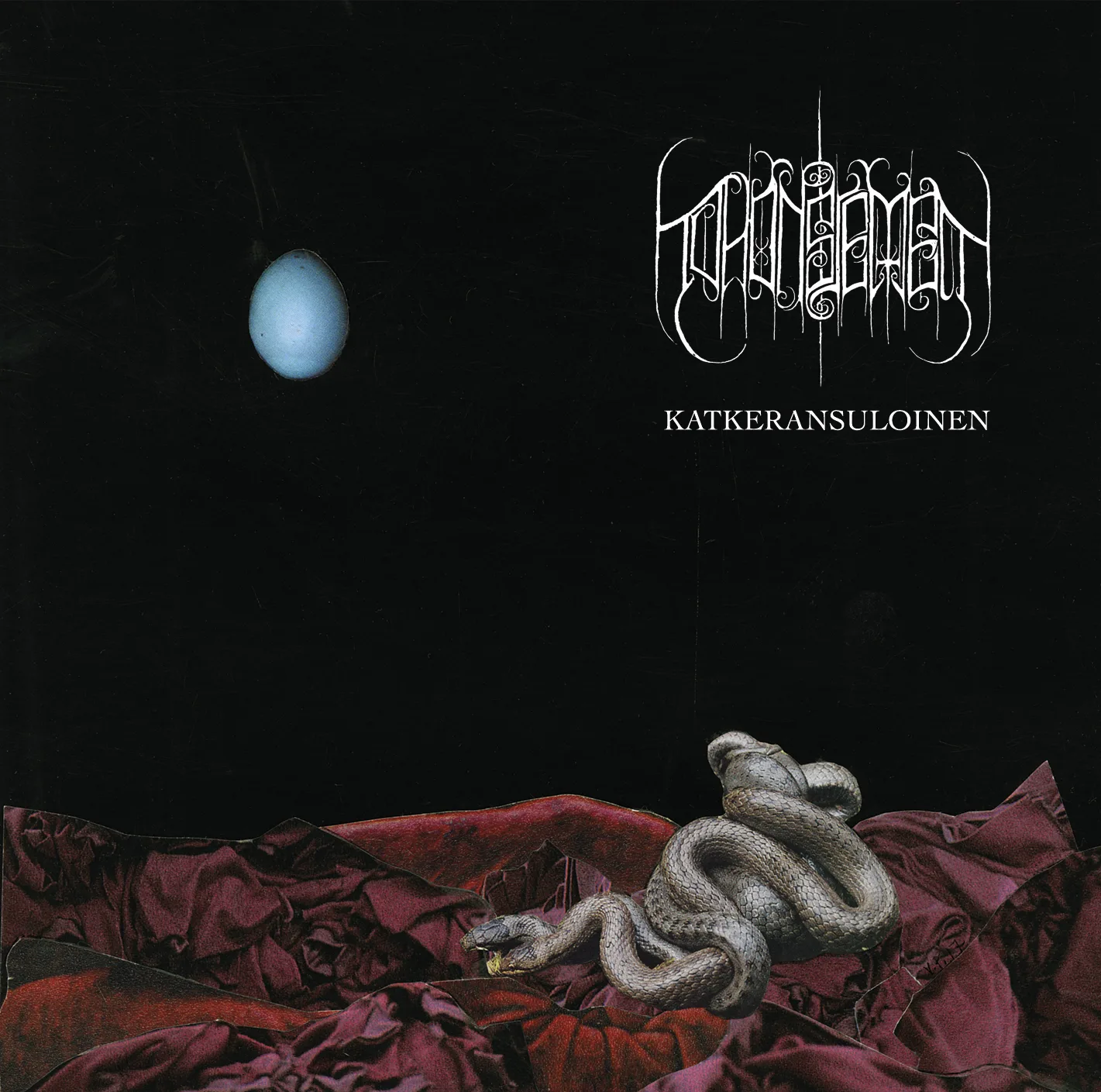 Official album cover art for the release Katkeransuloinen by Tuhonsiemen