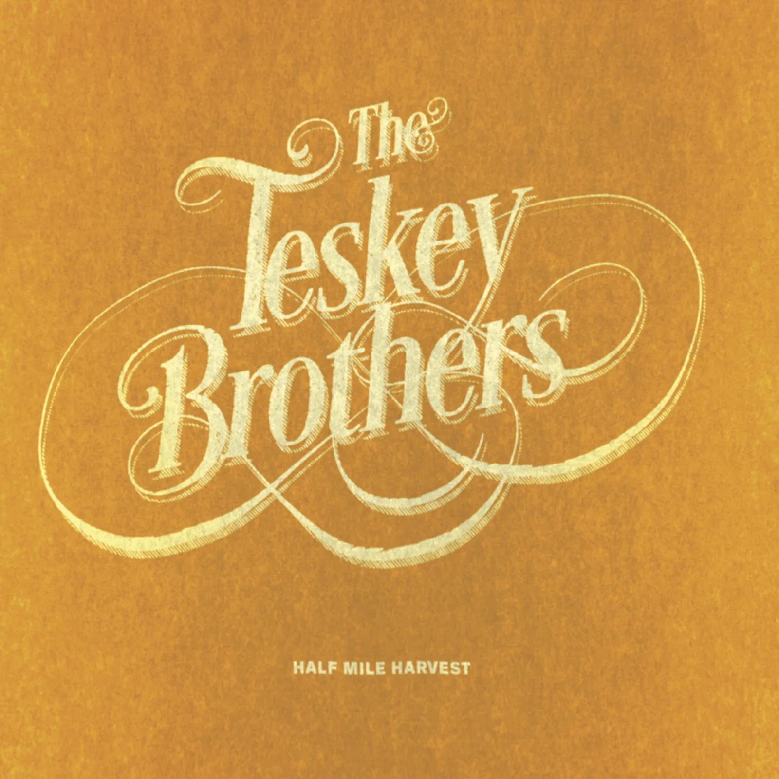 Official album cover art for the release Half Mile Harvest by The Teskey Brothers