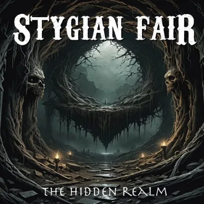 Official album cover art for the release The Hidden Realm by Stygian Fair