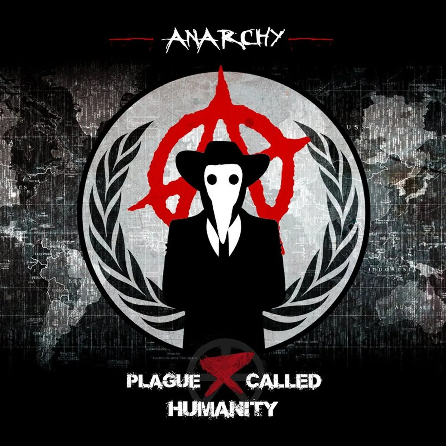 Official album cover art for the release Anarchy by Plague Called Humanity