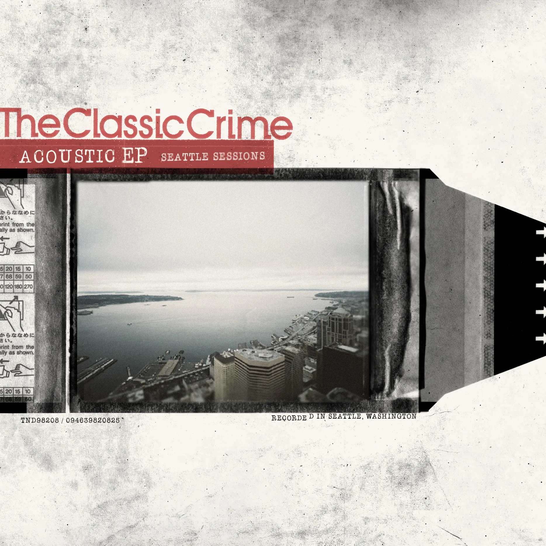 Official album cover art for the release Acoustic EP: Seattle Sessions by The Classic Crime
