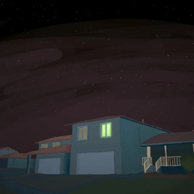 Official album cover art for the release Taking Shortcuts, Getting Home by Alone in the Universe