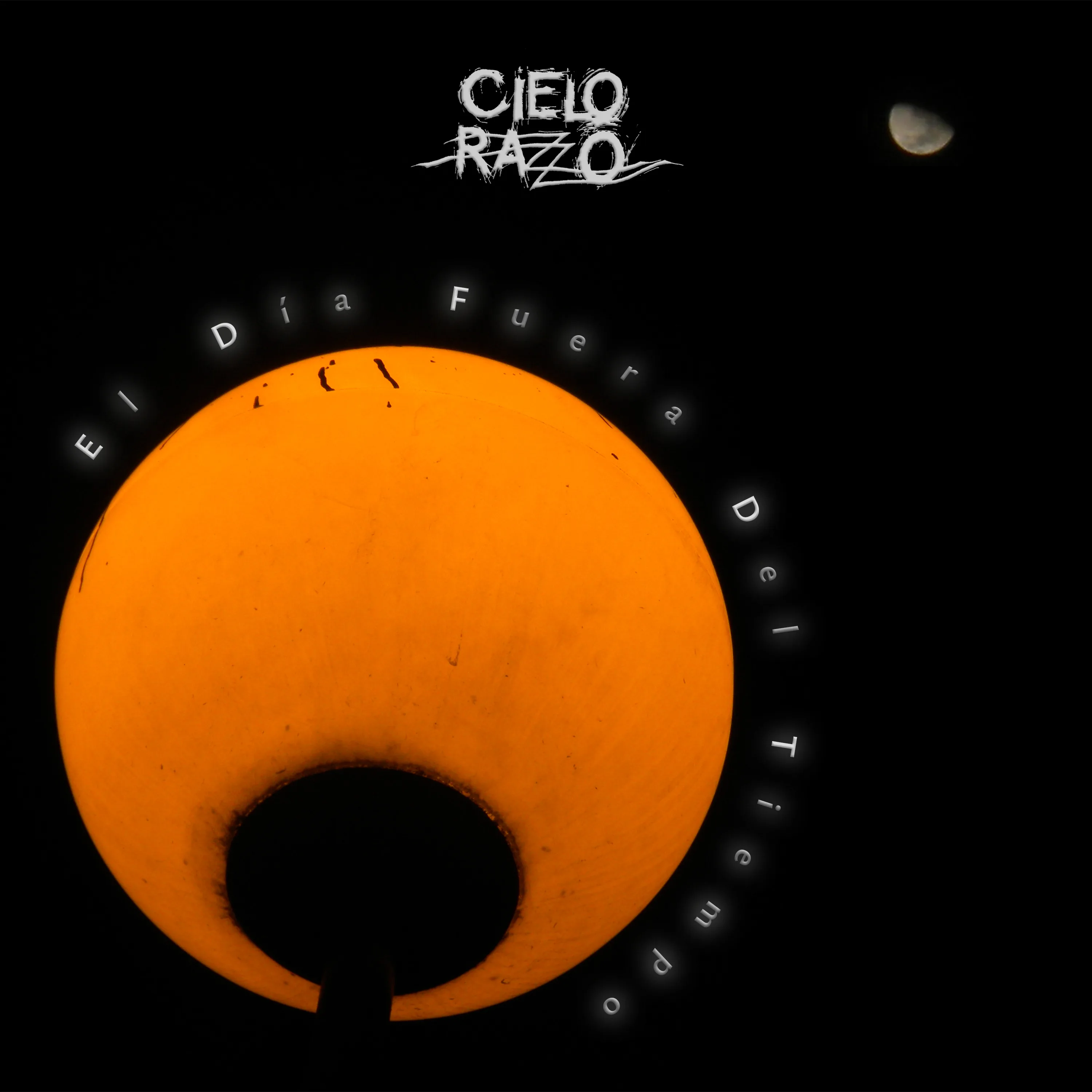 Official album cover art for the release El día fuera del tiempo by Cielo Razzo