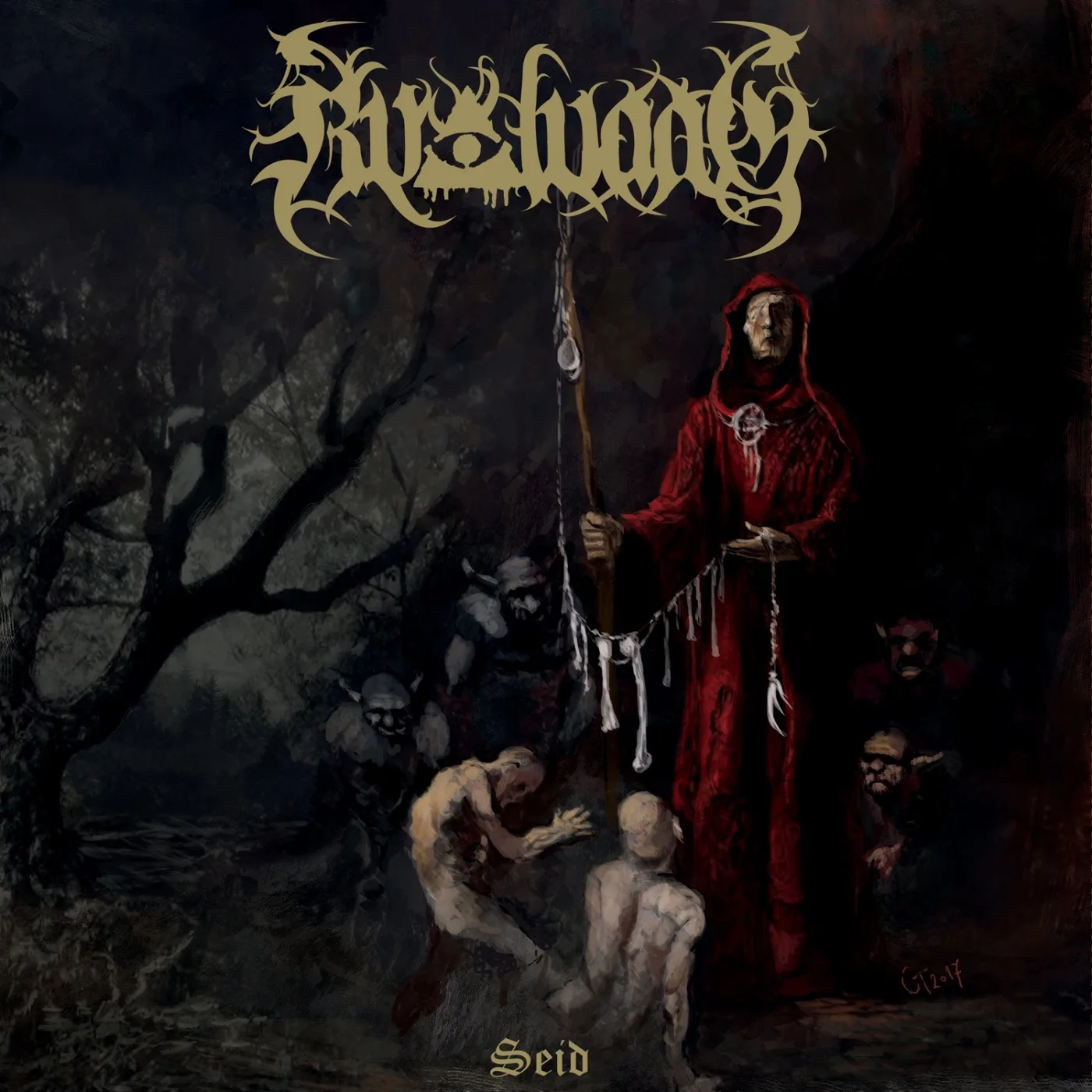 Official album cover art for the release Seid by Kvalvaag