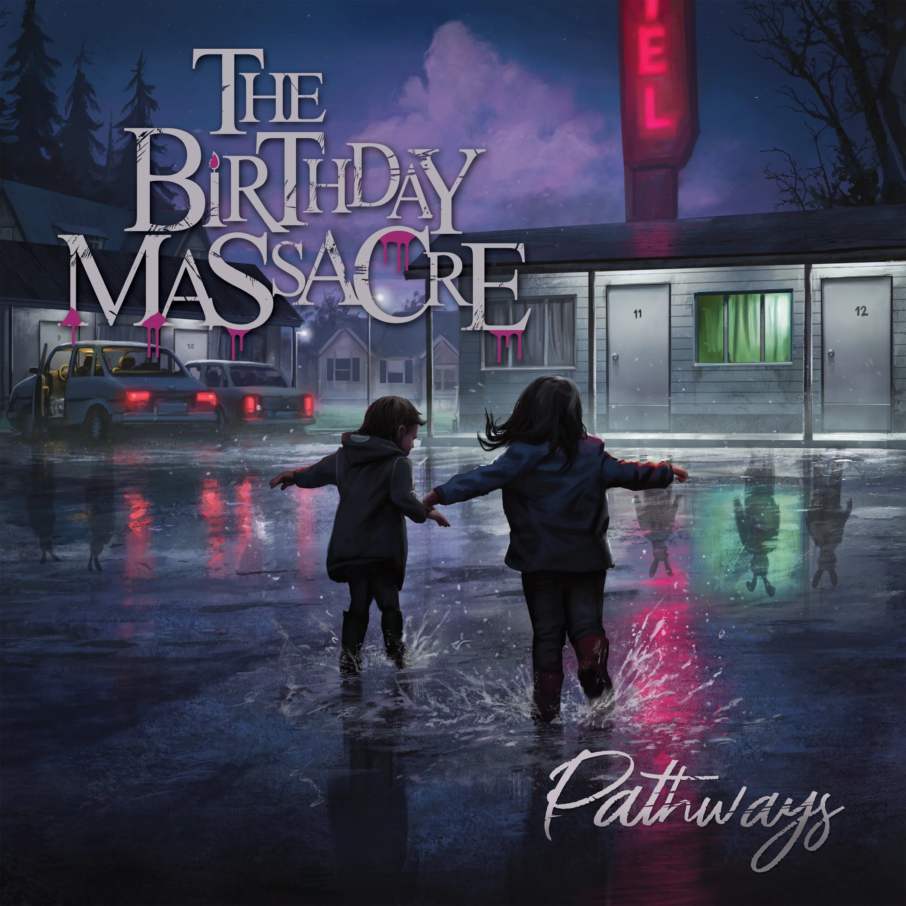 Official album cover art for the release Pathways by The Birthday Massacre
