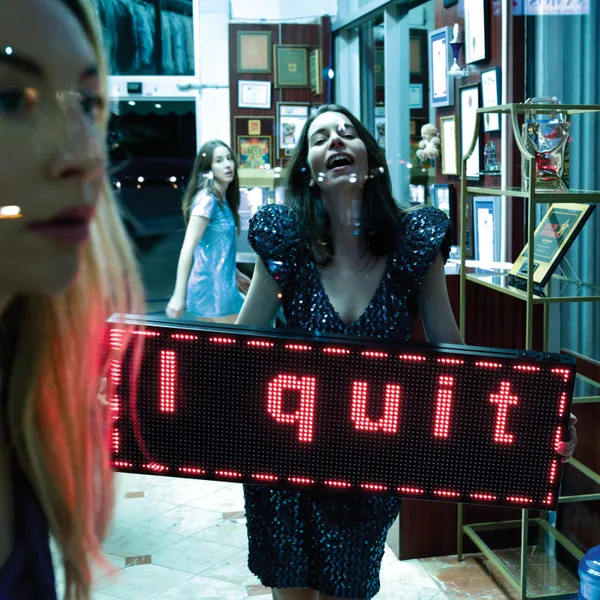 Official album cover art for the release I quit by HAIM