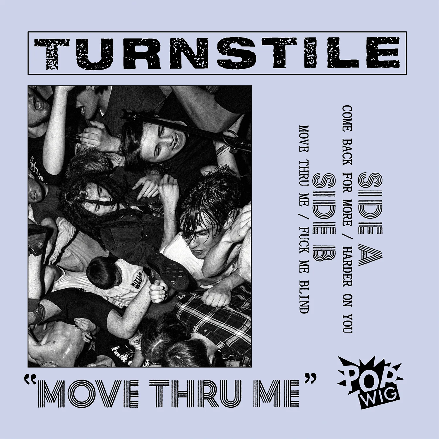 Official album cover artwork for Move Thru Me by Turnstile