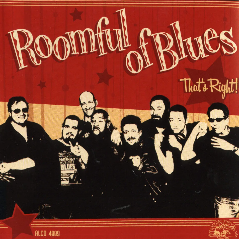 Official album cover art for the release That's Right by Roomful of Blues