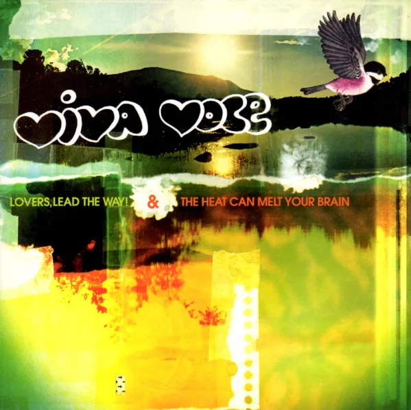 Official album cover art for the release Lovers, Lead the Way! / The Heat Can Melt Your Brain by Viva Voce