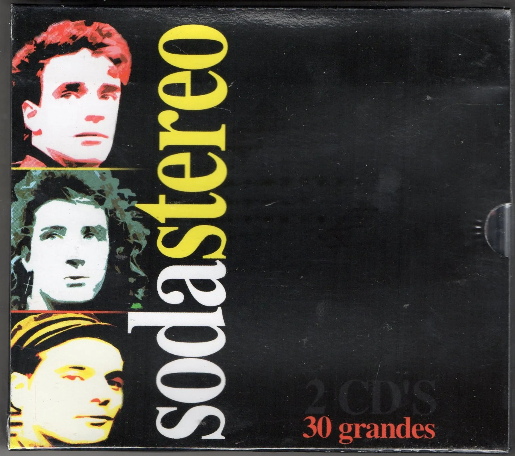 Official album cover art for the release 30 grandes by Soda Stereo