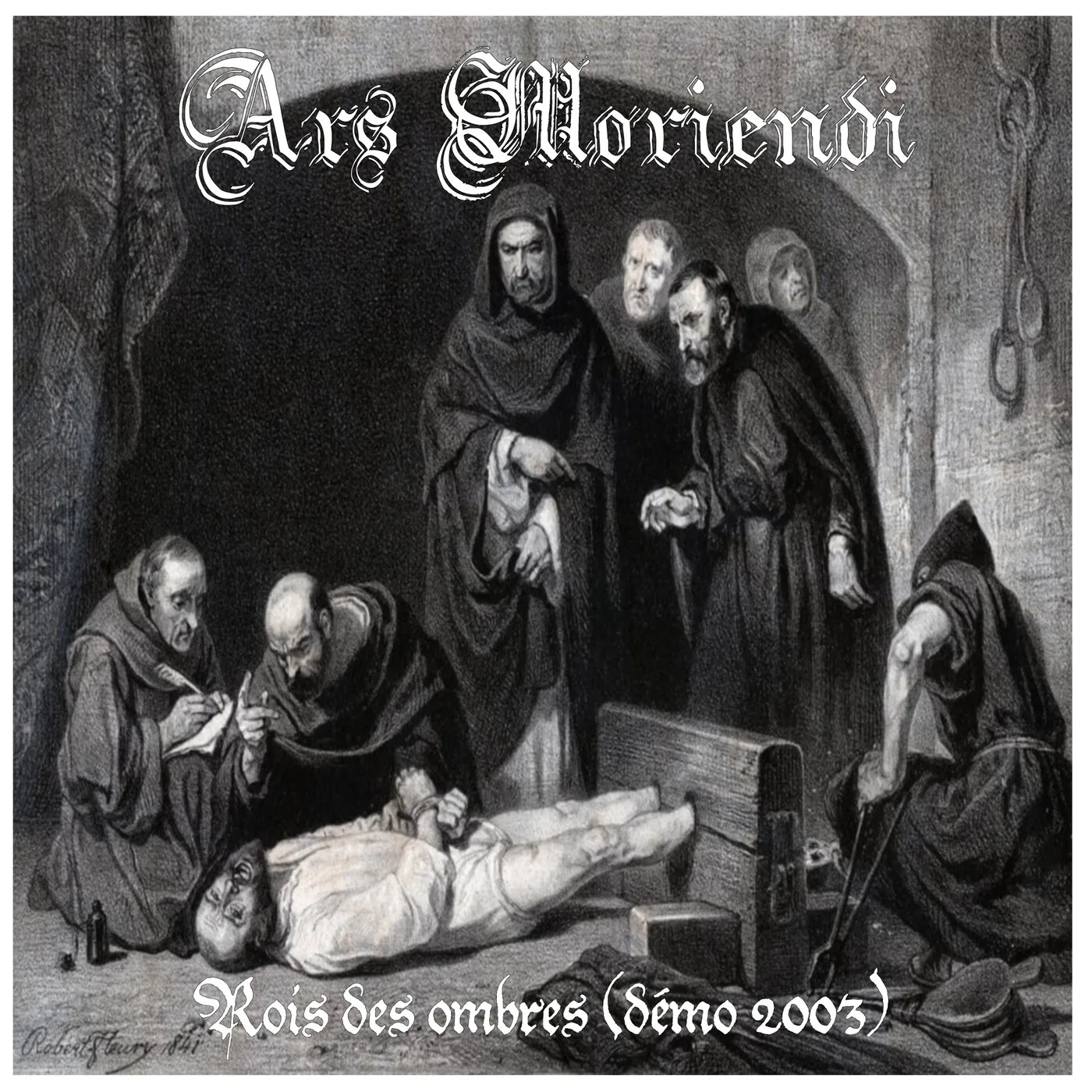 Official album cover art for the release Rois des ombres by Ars Moriendi