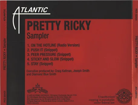 Official album cover art for the release Sampler by Pretty Ricky