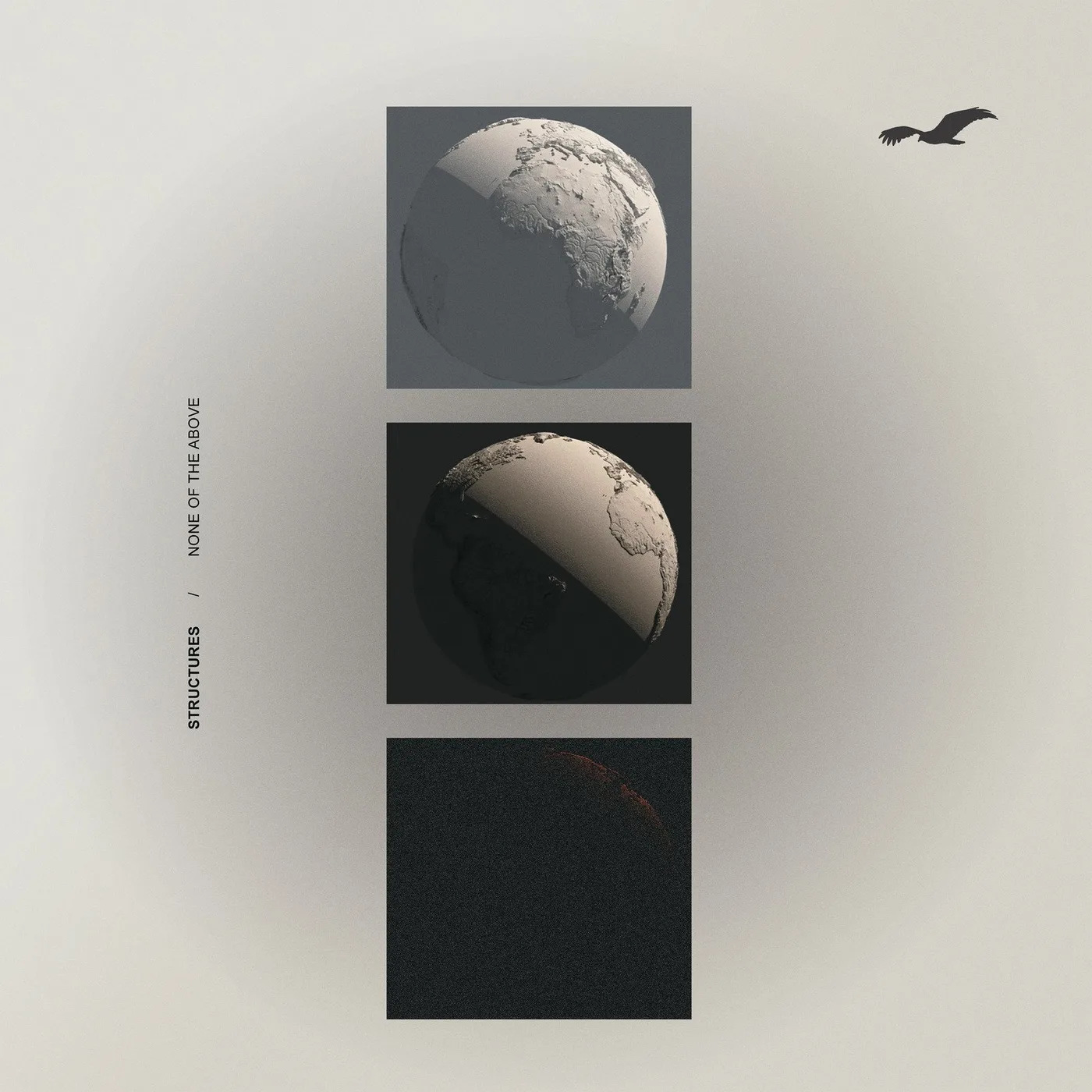 Official album cover art for the release None of the Above by Structures