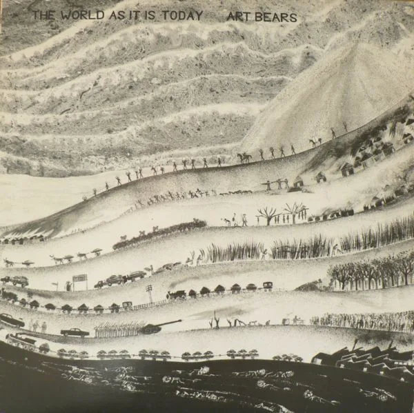 Official album cover art for the release The World as It Is Today by Art Bears