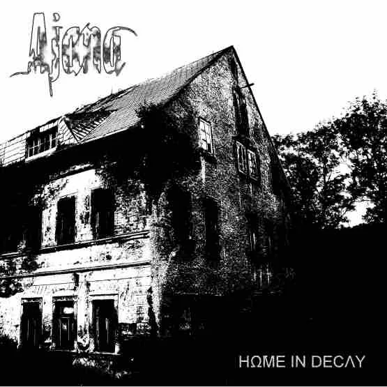 Official album cover art for the release Home In Decay by Ajana