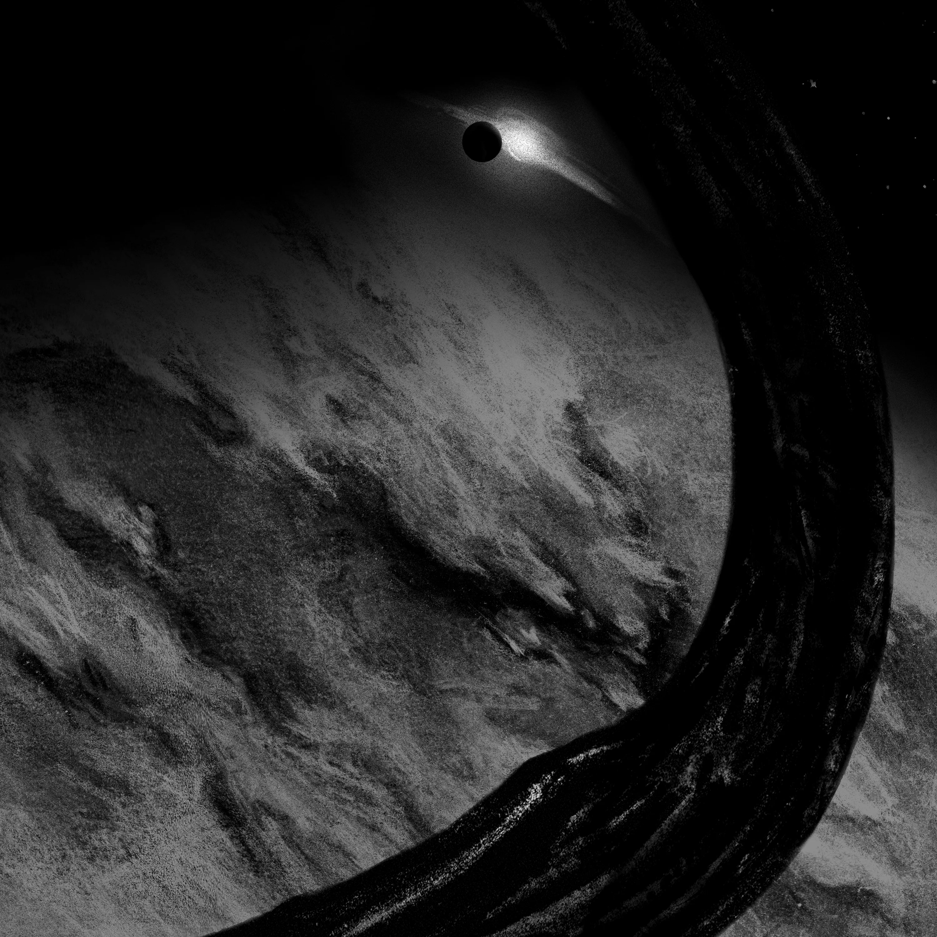 Official album cover art for the release Dark Space III by Darkspace