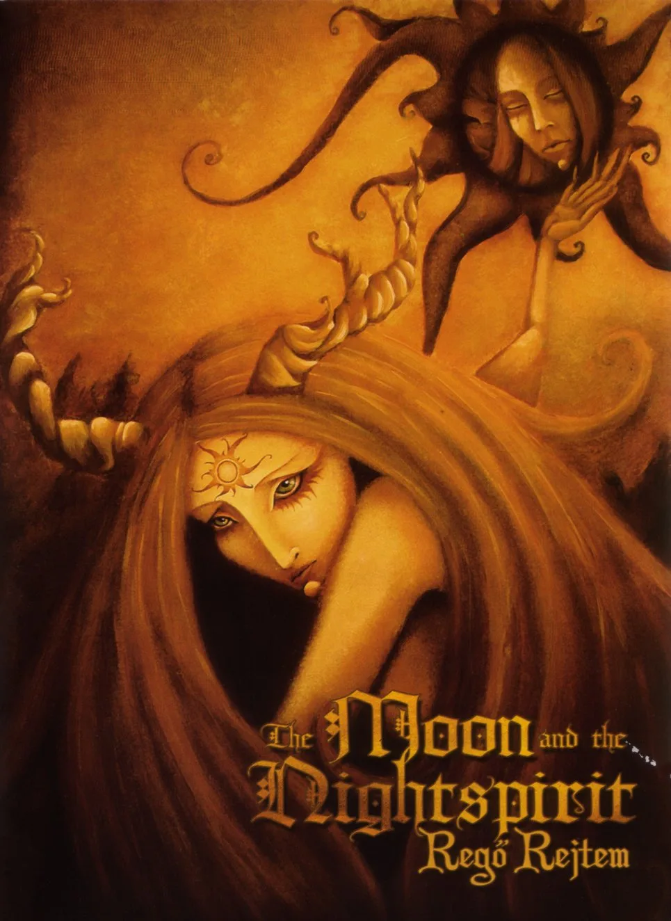 Official album cover art for the release Regő rejtem by The Moon and the Nightspirit
