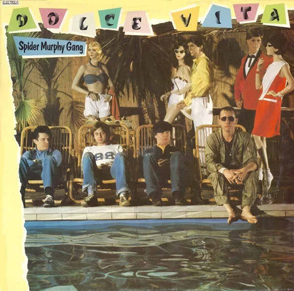 Official album cover art for the release Dolce Vita by Spider Murphy Gang
