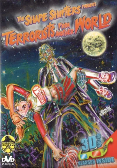 Official album cover art for the release Terrorists From Another World by The Shape Shifters