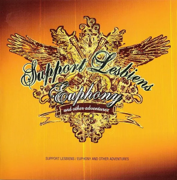 Official album cover art for the release Euphony and Other Adventures by Support Lesbiens