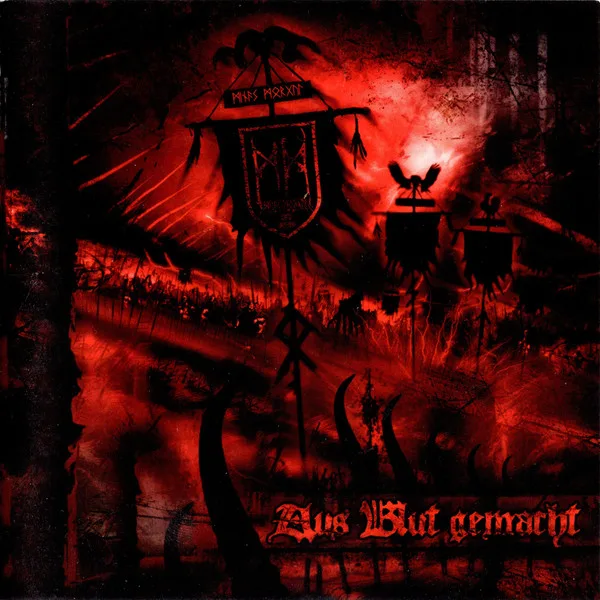 Official album cover art for the release Aus Blut gemacht by Minas Morgul
