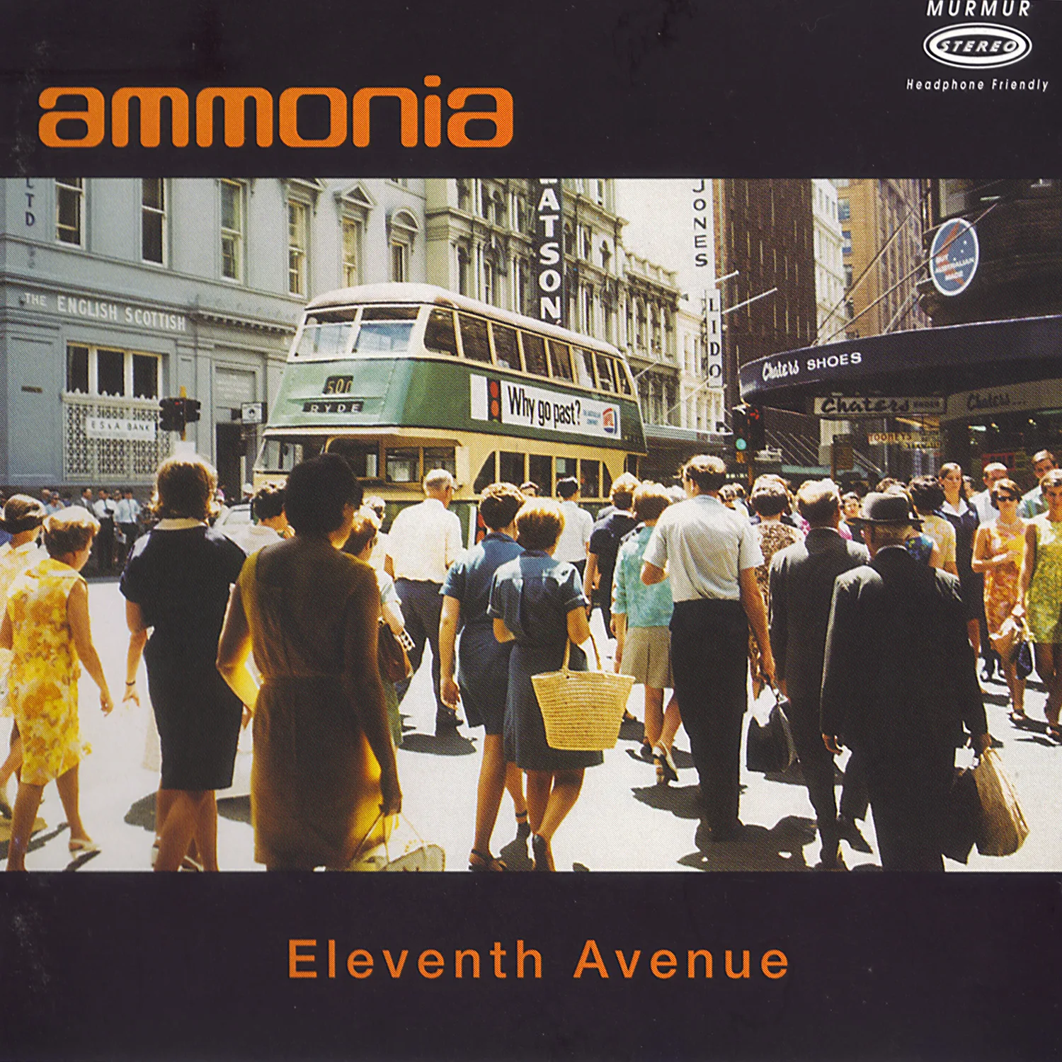 Official album cover art for the release Eleventh Avenue by Ammonia