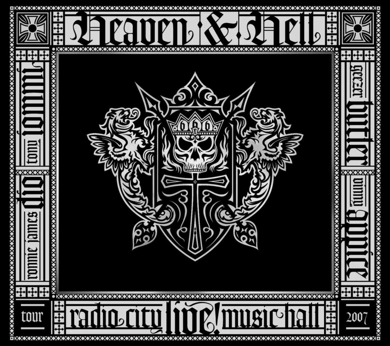 Official album cover art for the release Live From Radio City Music Hall by Heaven & Hell