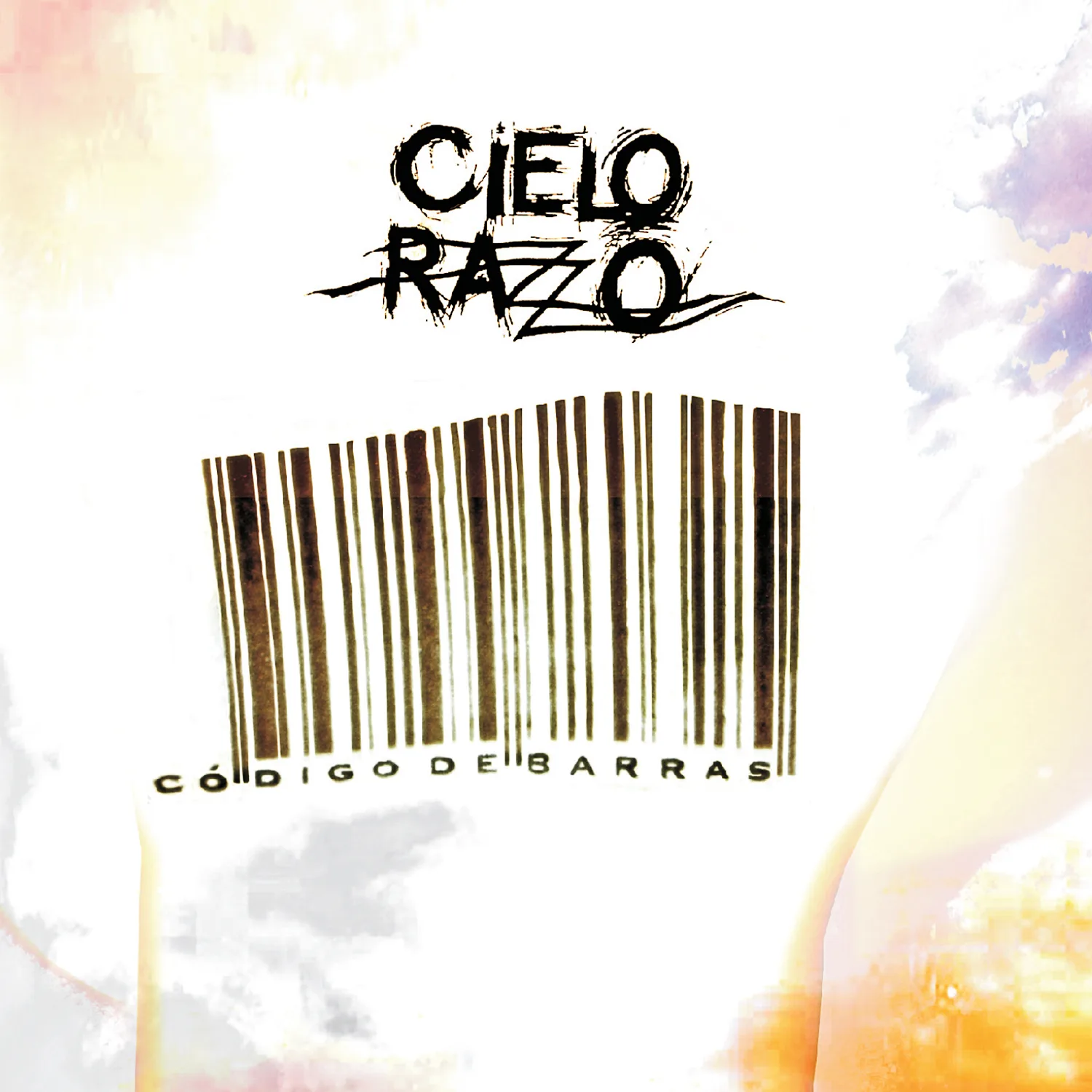 Official album cover art for the release Código de barras by Cielo Razzo