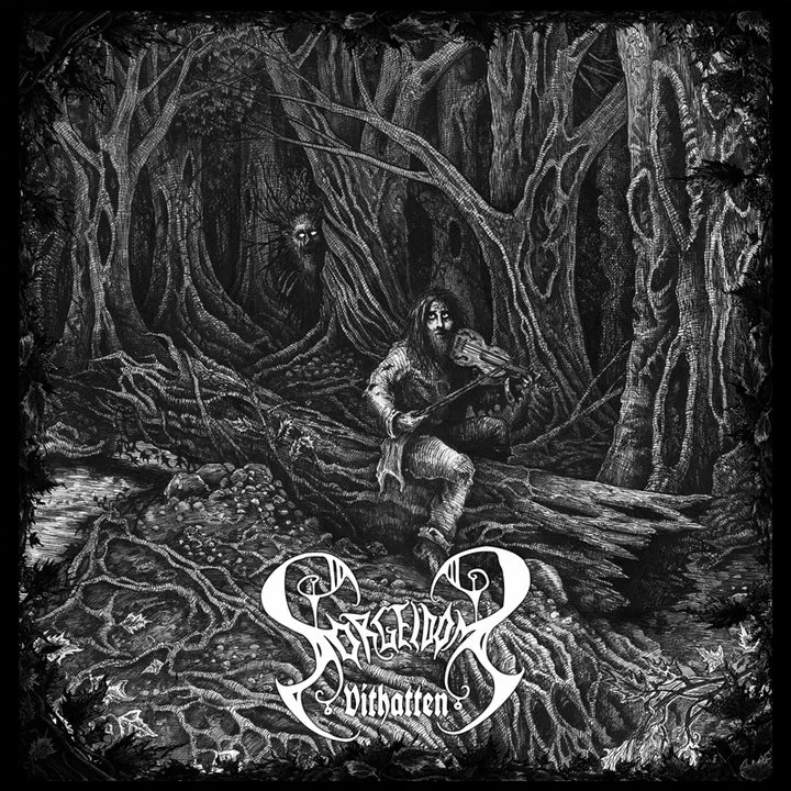 Official album cover art for the release Vithatten by Sorgeldom