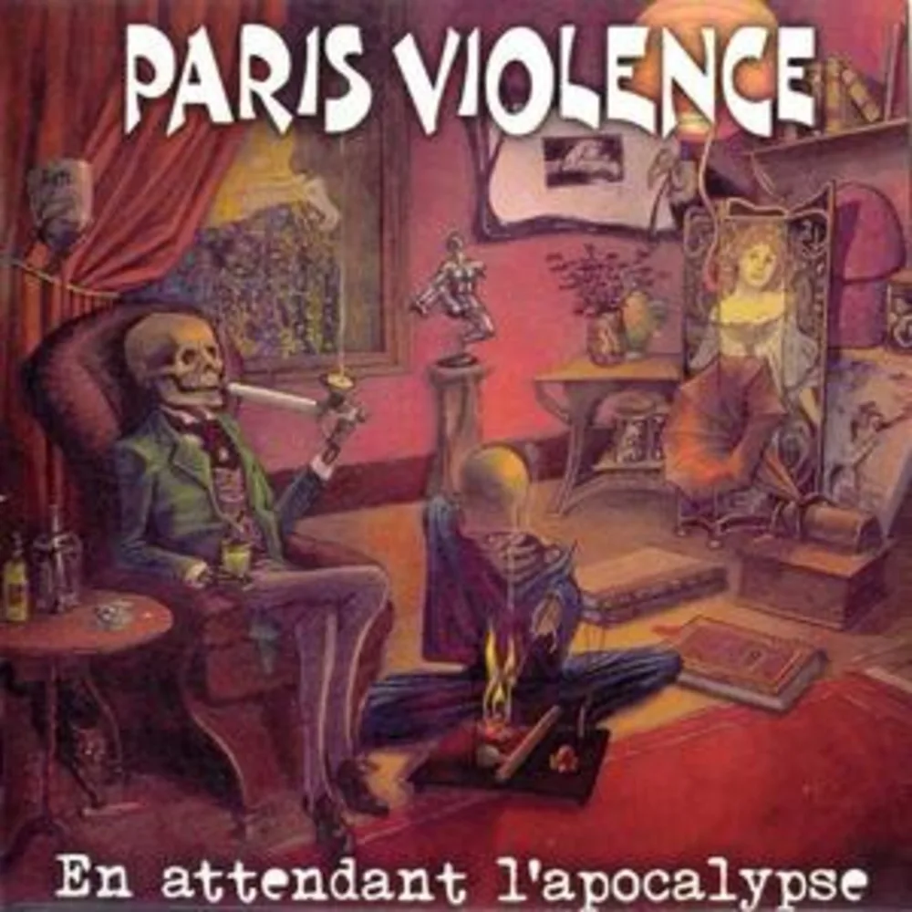 Official album cover art for the release En attendant l'Apocalypse by Paris Violence