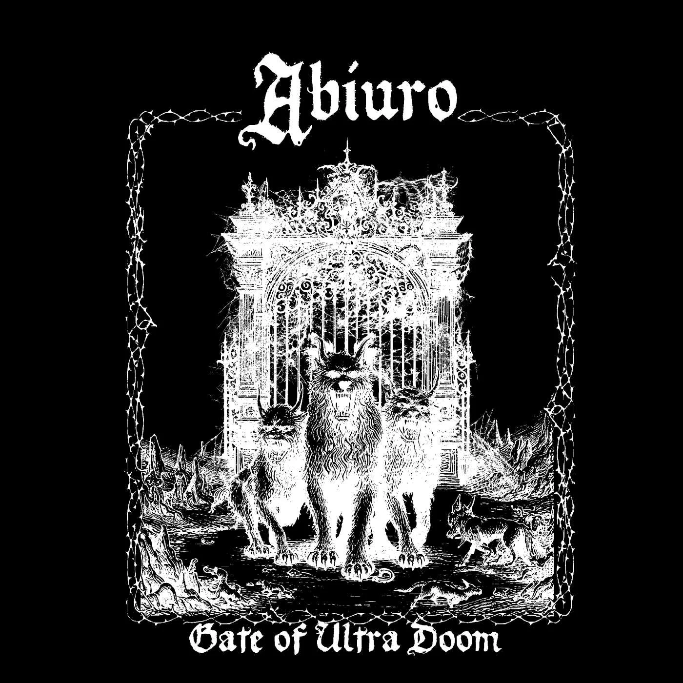 Official album cover art for the release Gate of Ultra Doom by Abiuro