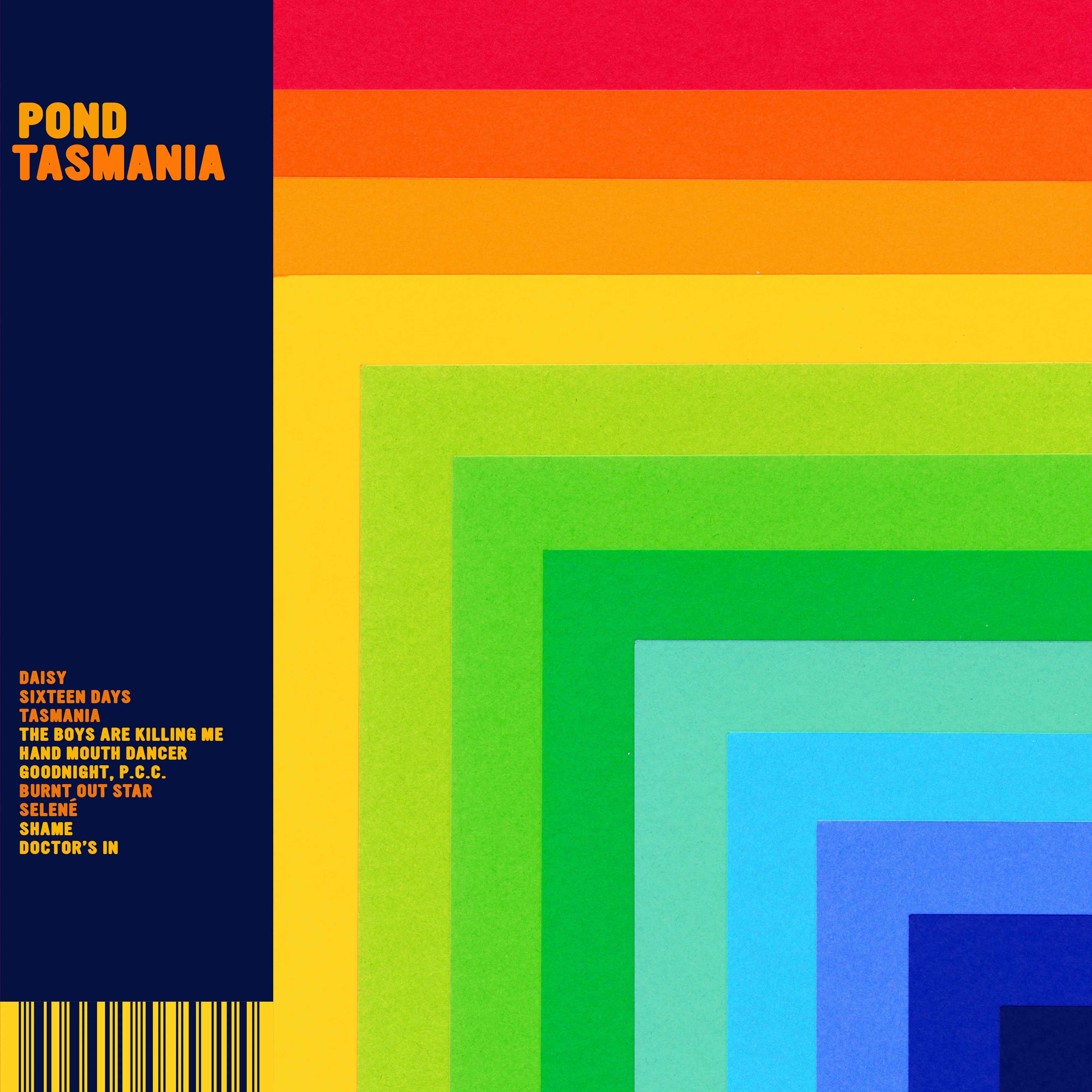 Official album cover art for the release Tasmania by Pond