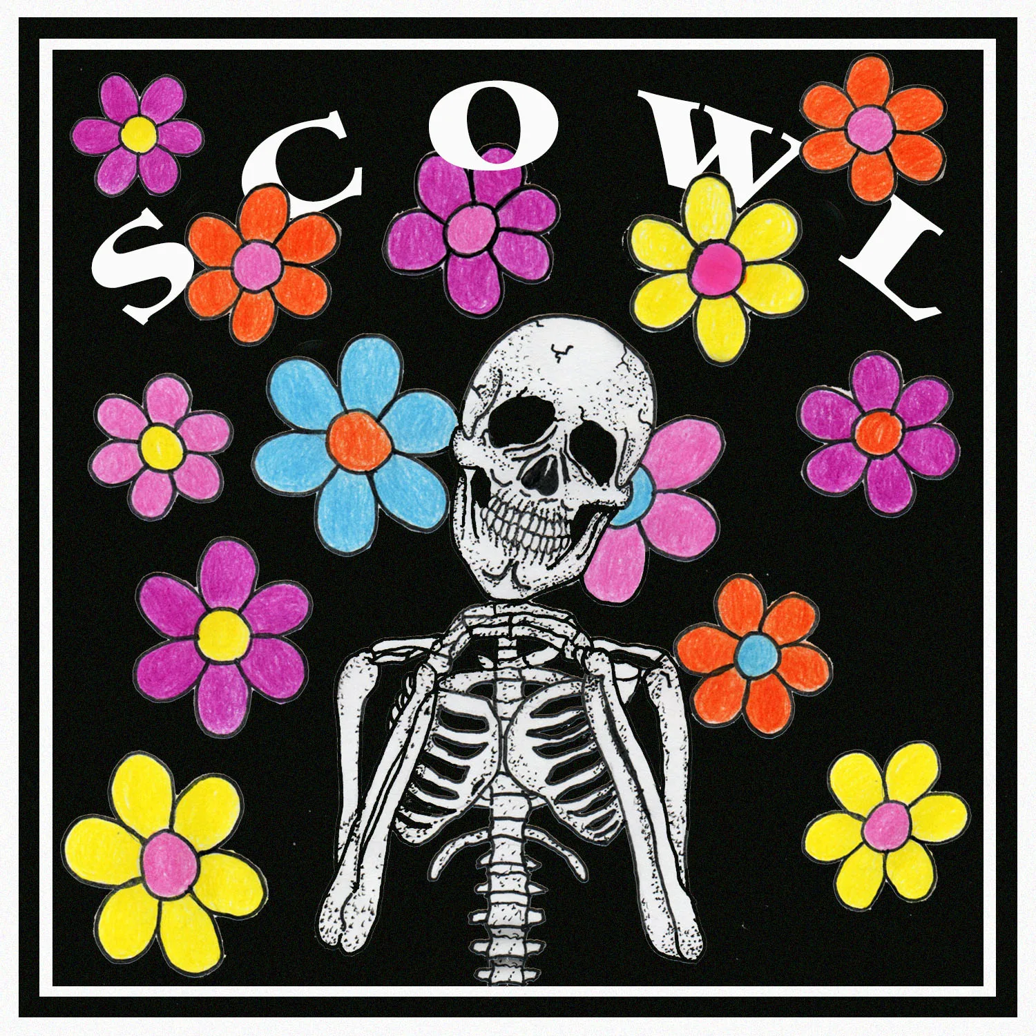 Official album cover art for the release Scowl by Scowl