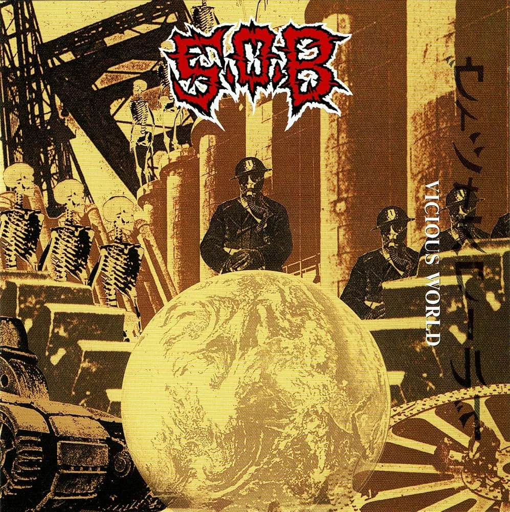 Official album cover art for the release Vicious World by S.O.B.