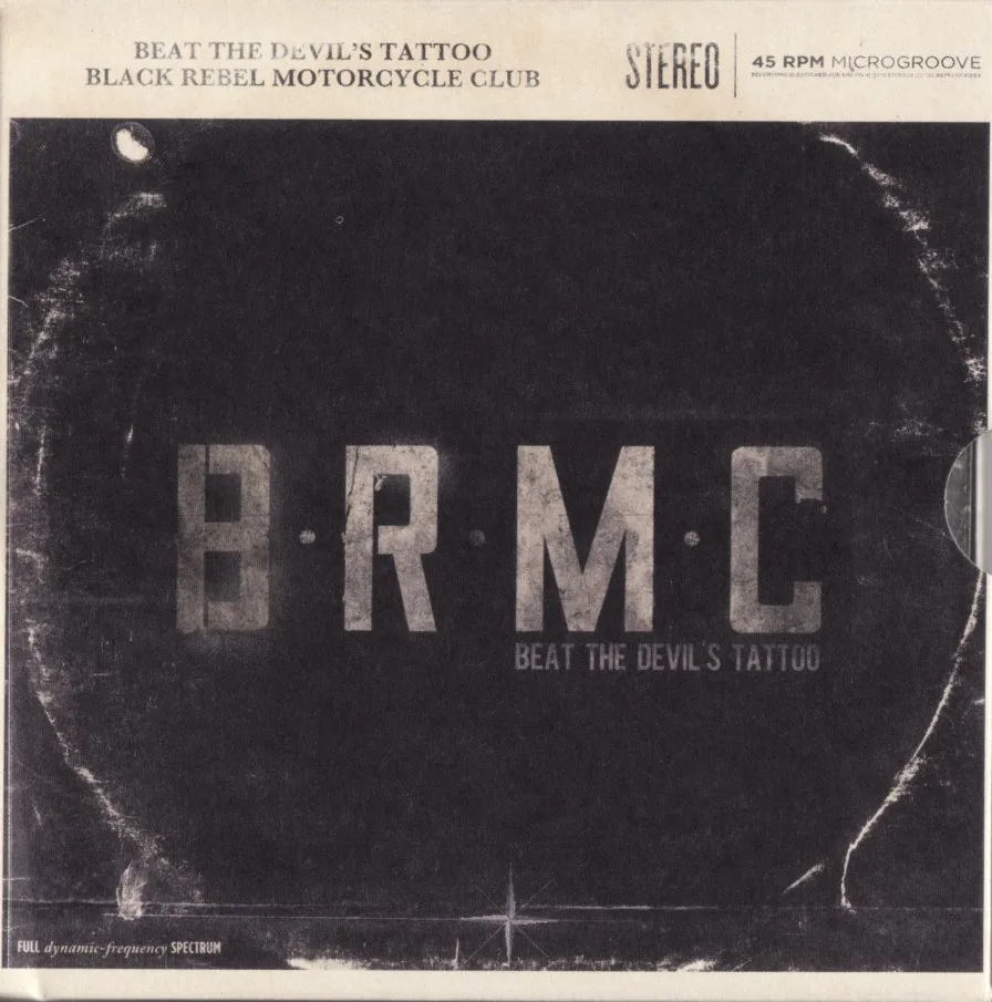 Official album cover artwork for Beat the Devil’s Tattoo by Black Rebel Motorcycle Club