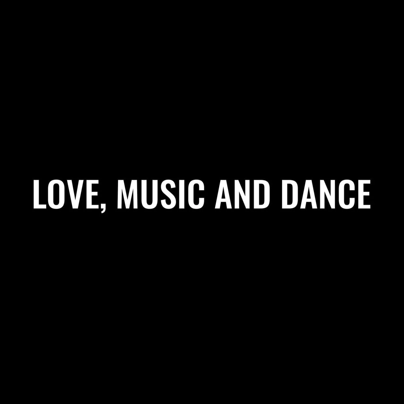 Official album cover art for the release LOVE, MUSIC AND DANCE by ALI