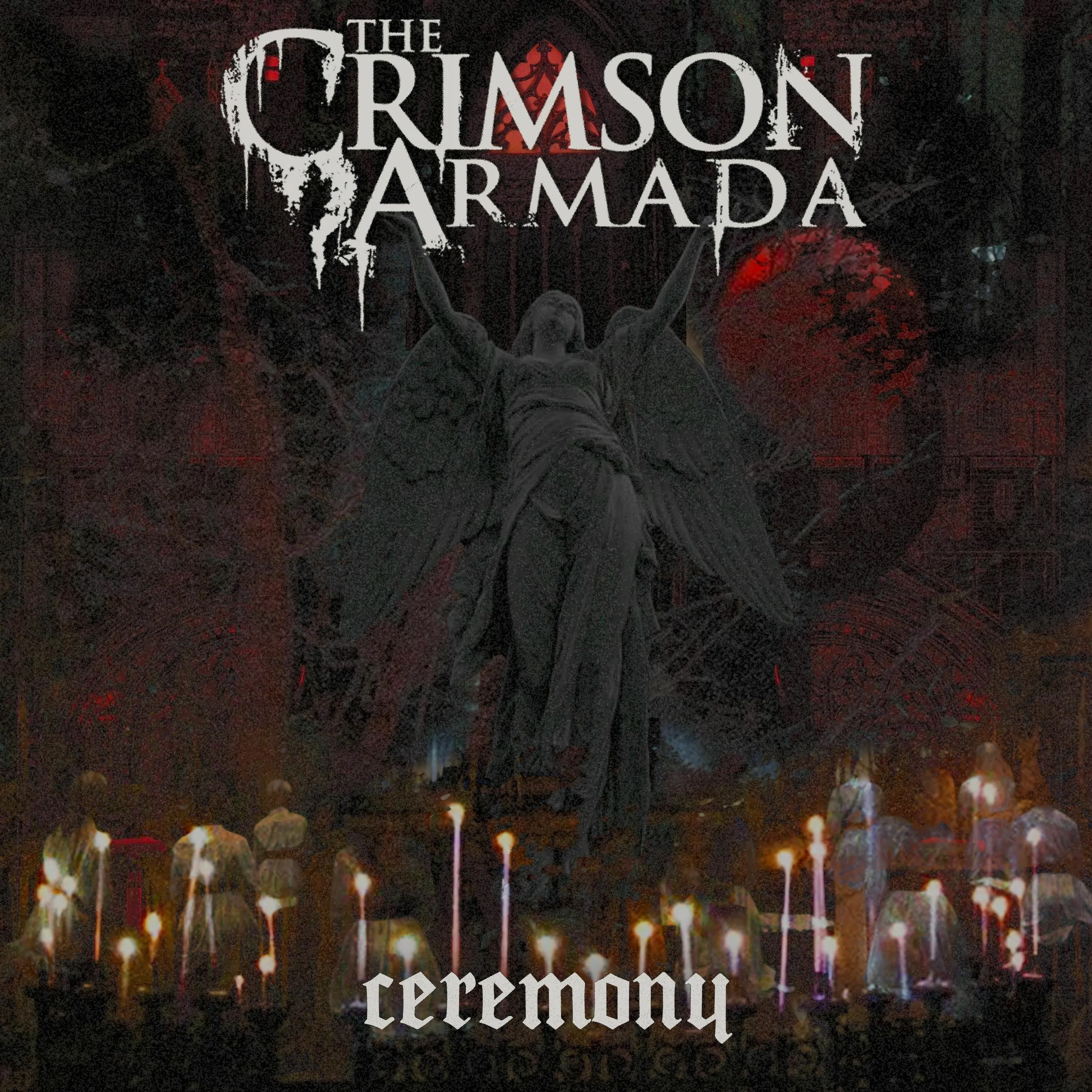Official album cover art for the release Ceremony by The Crimson Armada