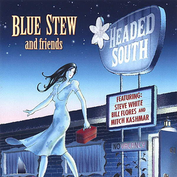 Official album cover art for the release Headed South by Blue Stew