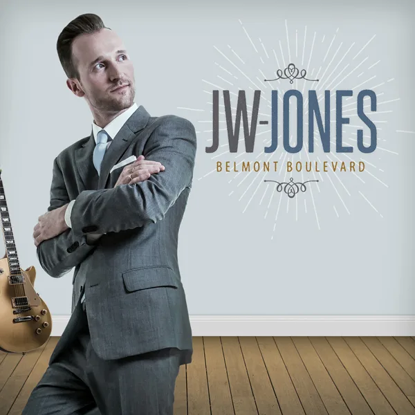 Official album cover art for the release Belmont Boulevard by The JW-Jones Blues Band