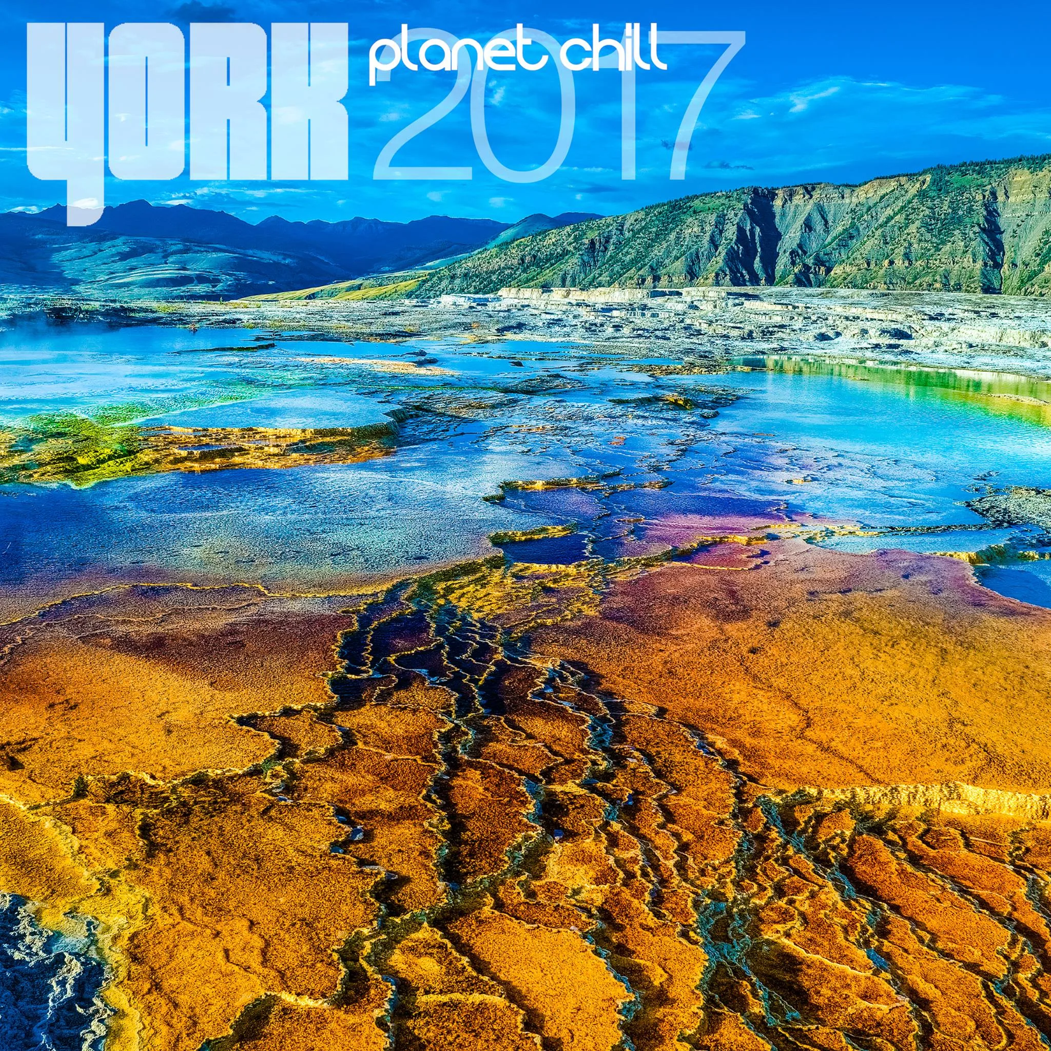 Official album cover art for the release Planet Chill 2017 by York